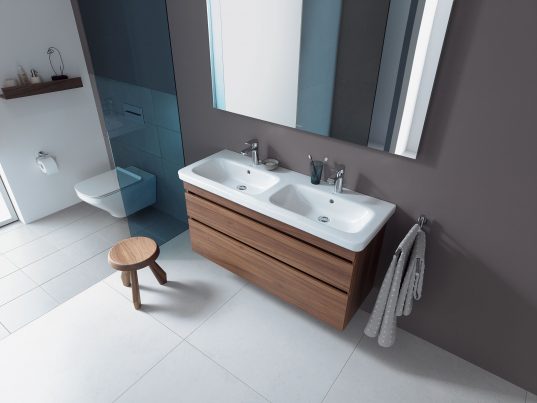 Duravit D-Code Doppelwaschtisch